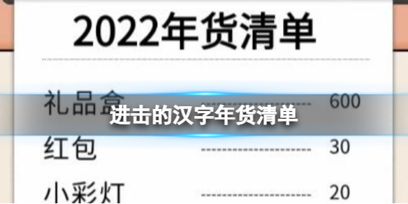 �����ĺ�������嵥