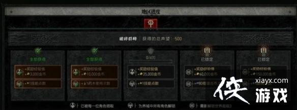 《暗黑破坏神4》声望系统介绍 声望点数怎么获取? 《暗黑破坏神4》声望系统介绍 声望点数怎么获取?