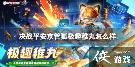决战平安京管狐极趣稚丸怎么样 决战平安京管狐极趣稚丸怎么样