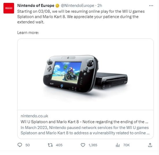 ��ʱ5���£����������ڿ���WiiU�����������8�����߷���