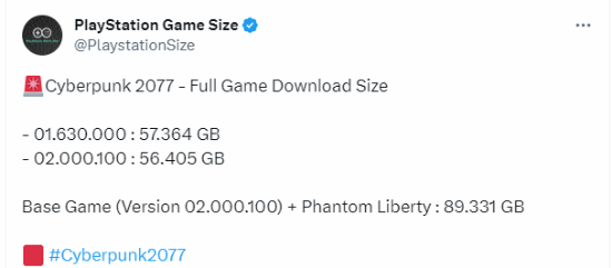 PS�桶�������2077��2.0��С56.4GB ��������Ƭ��89.3GB