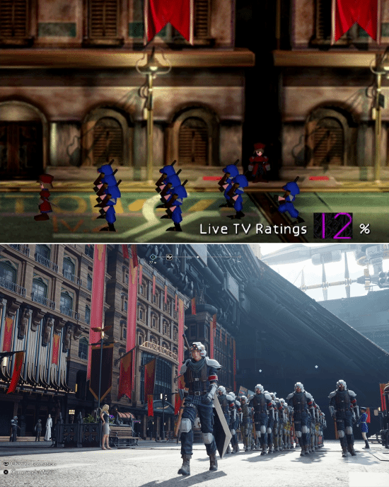 FF7ɹǰ󳡾Աȣ仯֮˸̾