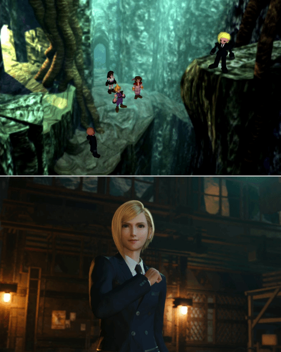 FF7ɹǰ󳡾Աȣ仯֮˸̾