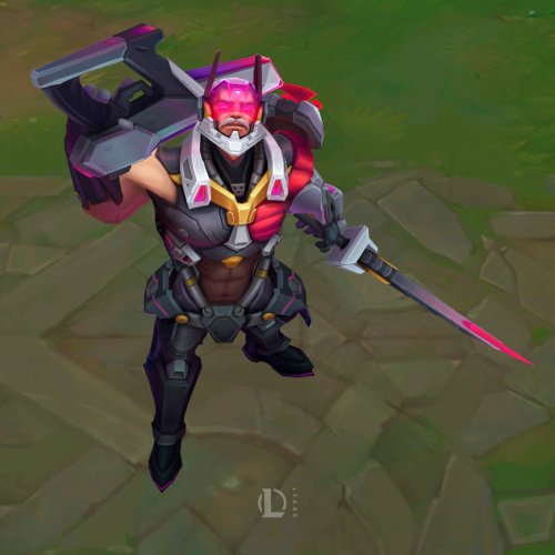 《英雄联盟》全新源计划皮肤曝光!船长武器科技感十足