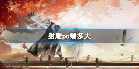 《射雕》pc端内存介绍 《射雕》pc端内存介绍