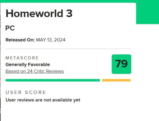 《家园3》M站均分79分:经典战略游戏的成功回归 《家园3》M站均分79分:经典战略游戏的成功回归