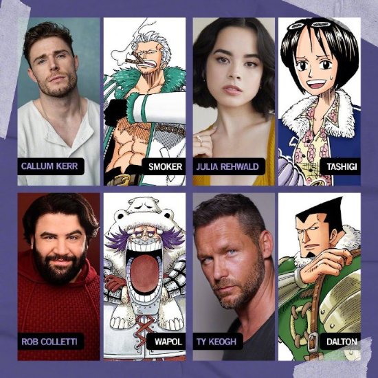 符不符合你的预期!剧版《海贼王》第2季多位演员公布 符不符合你的预期!剧版《海贼王》第2季多位演员公布