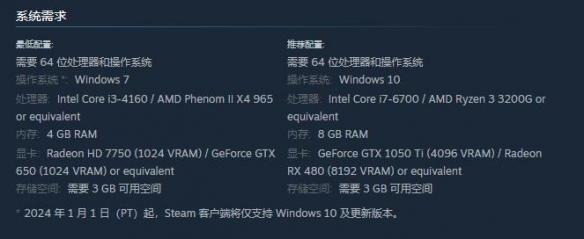 《愤怒的大脚》配置要求推荐 《愤怒的大脚》配置要求推荐