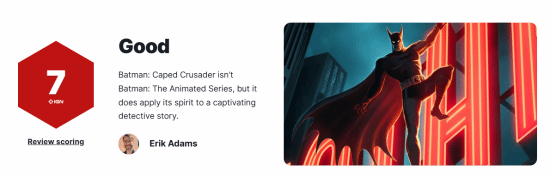 DC�����������¶���IGN 7�֣�����ϵ�ж����۸�