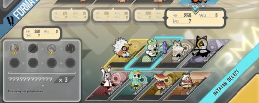 ��Ratatan����Ϸ��ɫ���ݽ���