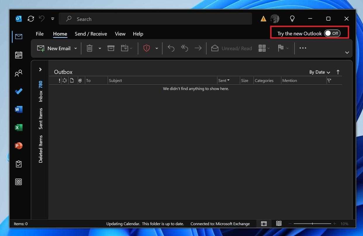 Win11/Win10ô OutlookTry new Outlookť?