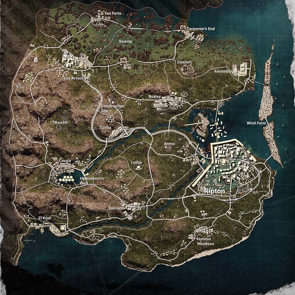 PUBGȫͼ