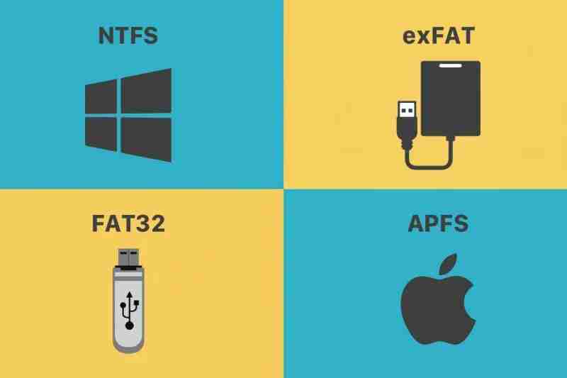 ʽѡNTFSexFATAPFS