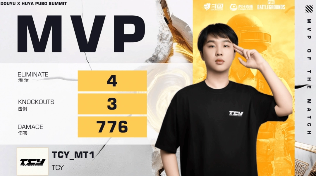 ��PUBG��EWCԤѡ��С������һ�֣�TCYǿ�Ʊ�������