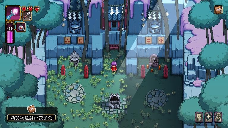 俯视角2D动作游戏《先驱者真子》现已在Steam上发售!
