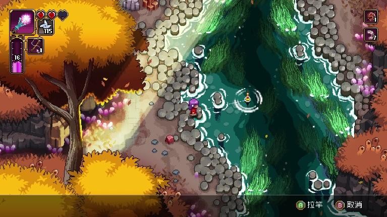 俯视角2D动作游戏《先驱者真子》现已在Steam上发售!