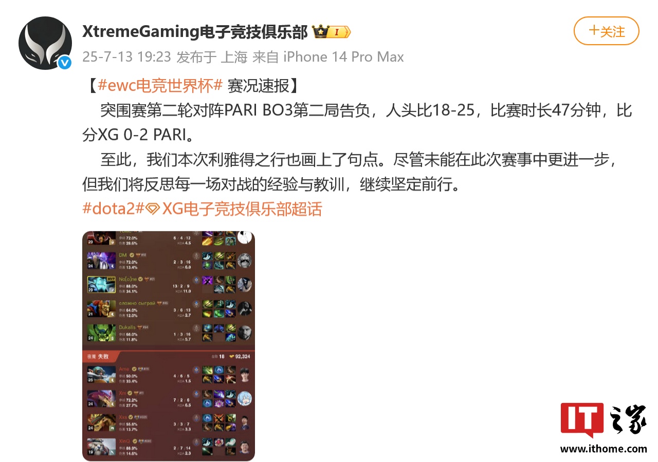 XG  PARI ̭йսֹ羺籭DOTA2Ŀ 9~12 