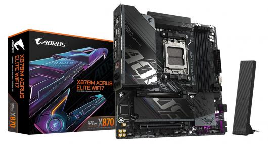 Ҫ׿ M-ATX X870 X870M AORUS ELITE WIFI7  1779 Ԫ