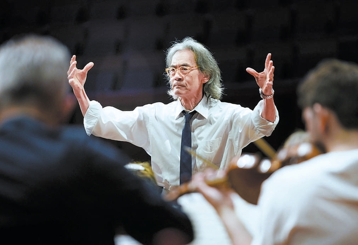 大师用指挥棒写下北京情缘 大师用指挥棒写下北京情缘