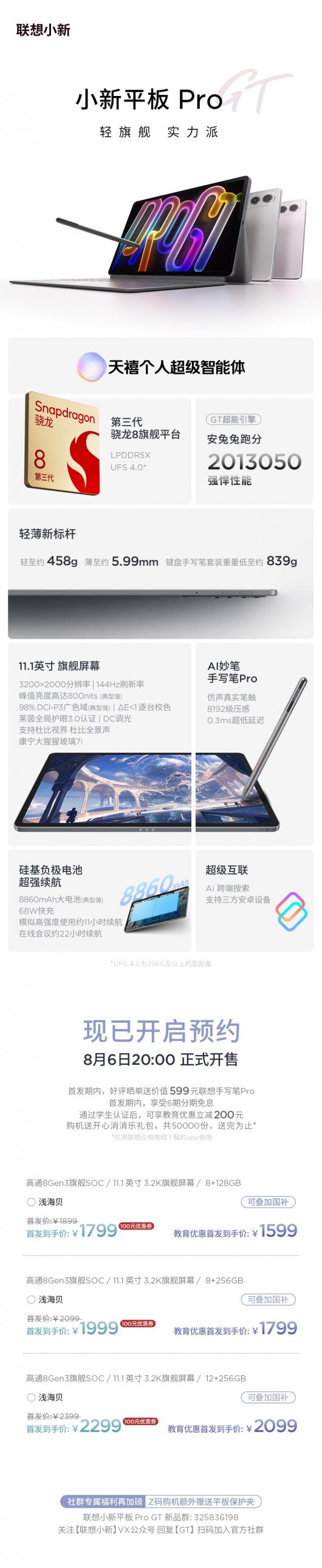 Сƽ Pro GT  8 Gen3 11.1 Ӣ1799 Ԫ