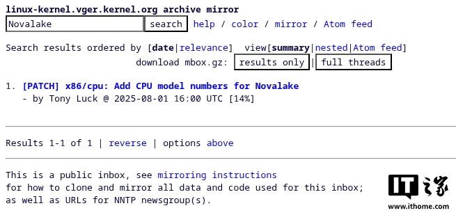 Ӣض Nova Lake ǰ Linux ֧֣ӭ 20 ״ش