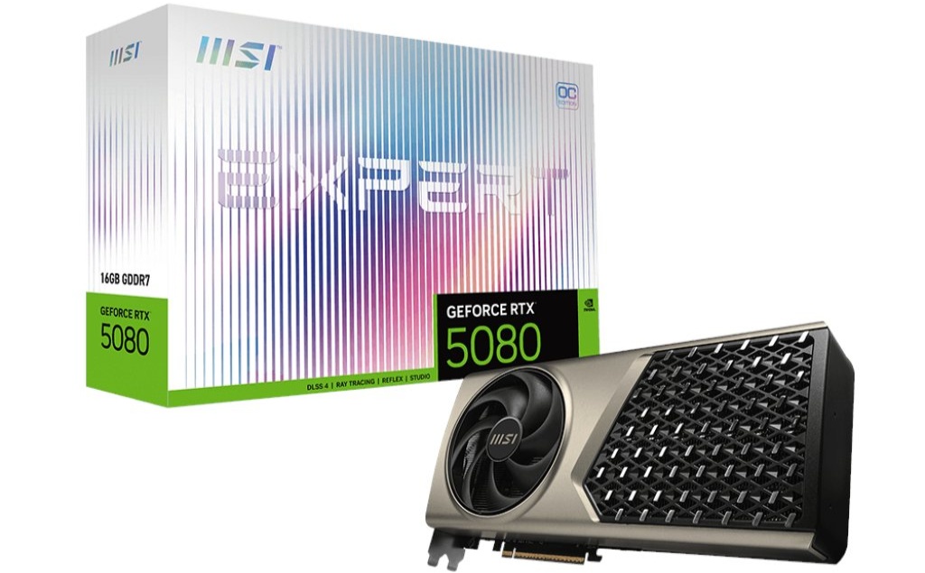 ΢׿ RTX 50 Կ RTX 5080 16G EXPERT 1399.99 Ԫ