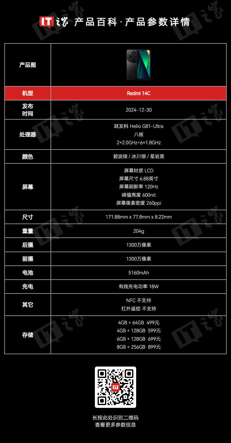 ��Ϣ�ơ�С��������ֻ������ߡ�REDMI 15C �Դ��������� Helio G81-Ultra ��������8.2mm ��� / 205g ����