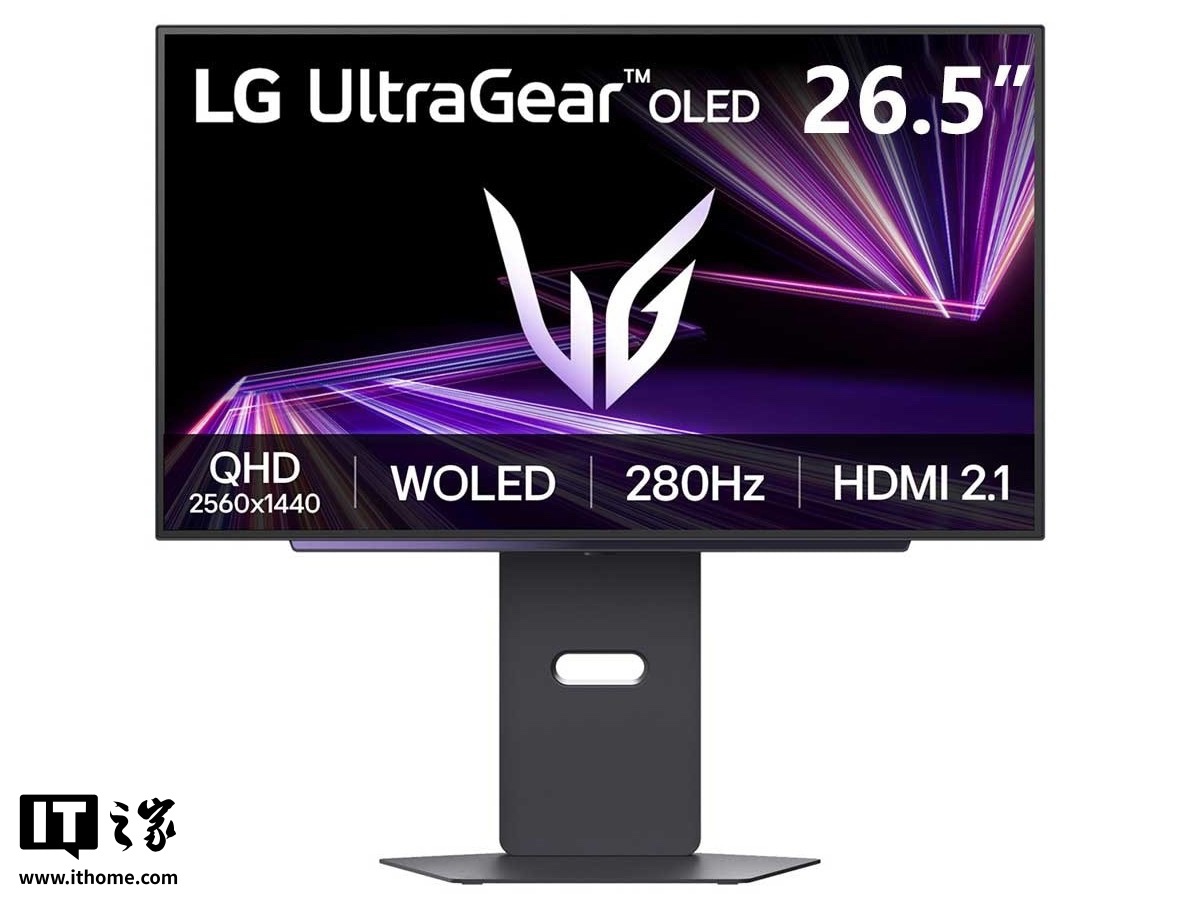 LG ׿Ĵ OLED ʾ 27GX700A ۣ26.5 Ӣ 2K 280Hz4599 Ԫ