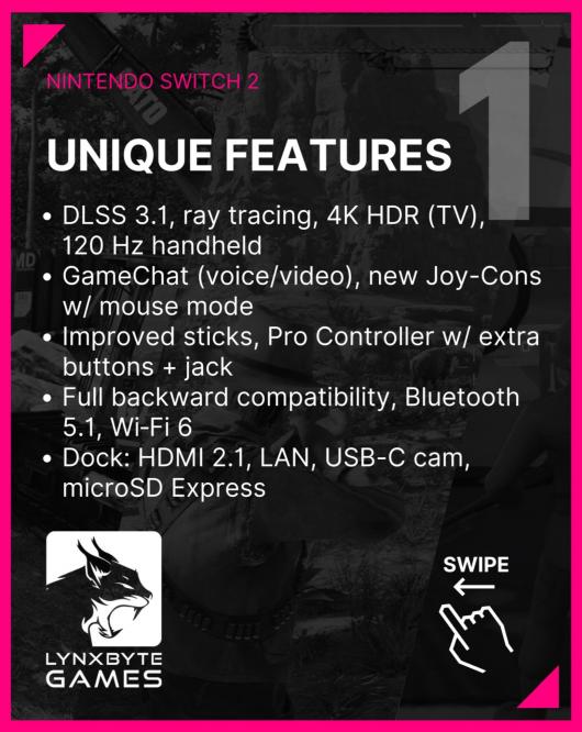 ������ Switch 2 ���������������ع⣬����������ϷҲ��һ�����õ�