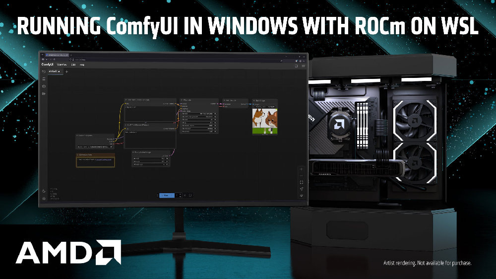 保姆级教程:AMD 教你如何在 Win11 上运行最强文生图 AI 工具 ComfyUI 保姆级教程:AMD 教你如何在 Win11 上运行最强文生图 AI 工具 ComfyUI
