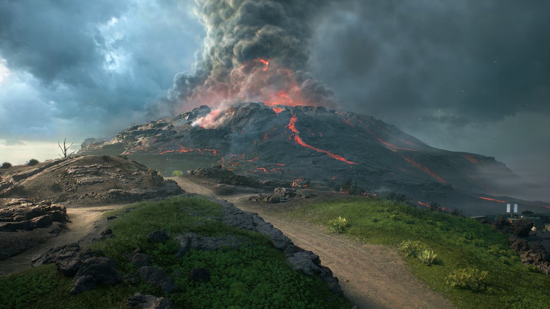 《战地2042》大更新上线 硫磺岛地图有了活火山 《战地2042》大更新上线 硫磺岛地图有了活火山