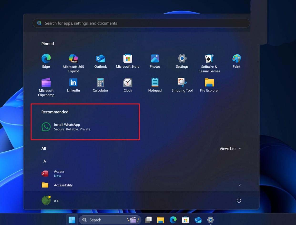 Win11 24H2��ô�رտ�ʼ�˵��е��Ƽ���?