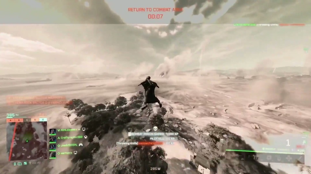 ���ɼ����� ��ս��2042������÷ɵ���ɱ����Ա