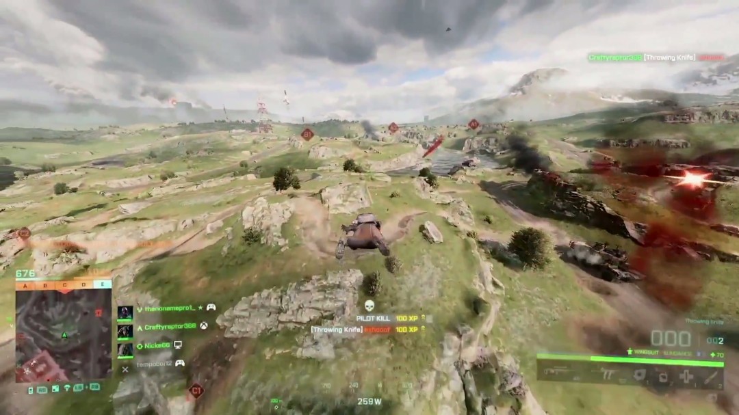 ���ɼ����� ��ս��2042������÷ɵ���ɱ����Ա