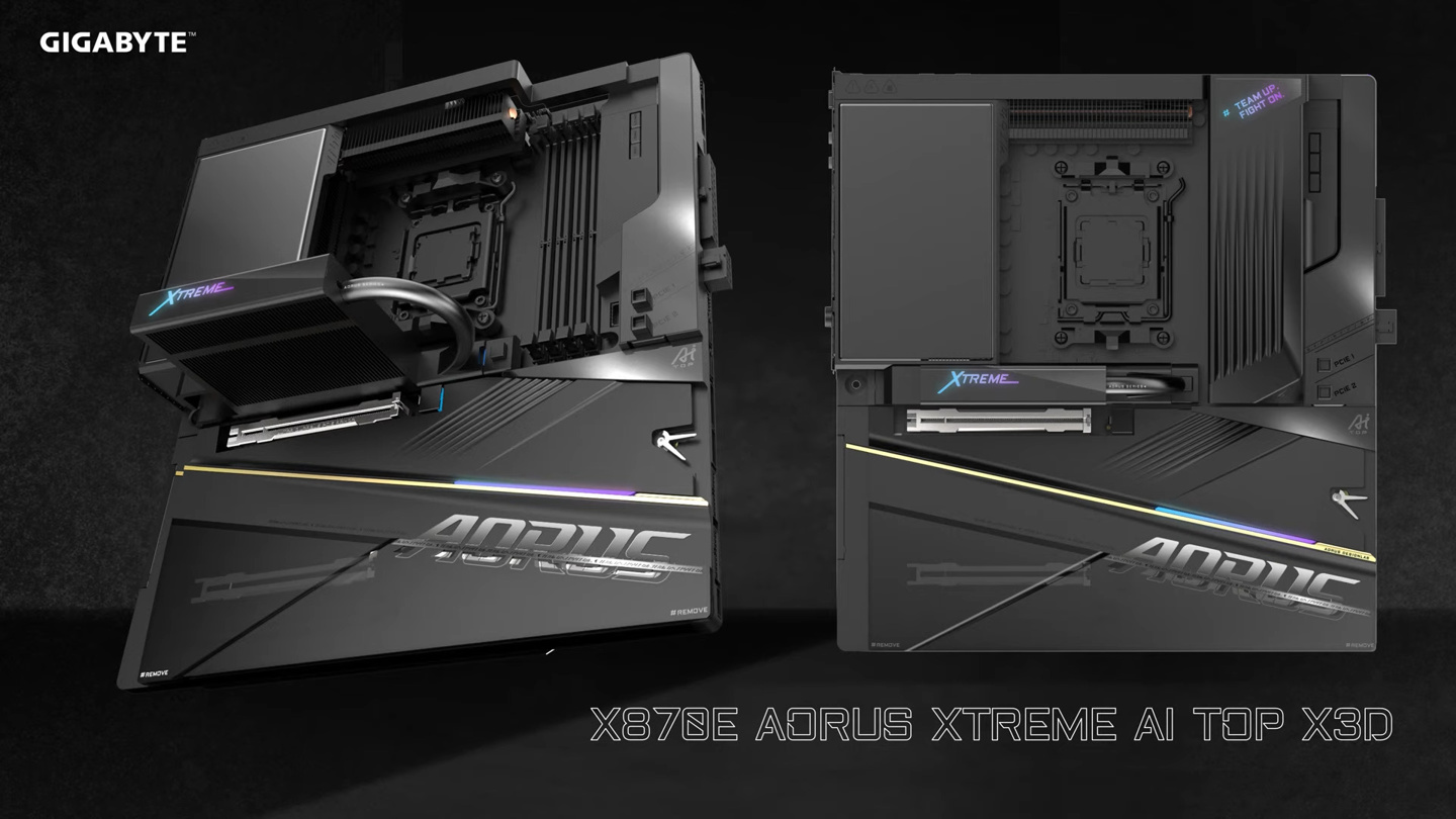 �����Ƴ� X870E AORUS X3D ϵ�����壺��ǿ X3D ģʽ��9000MT/s �ڴ�֧��
