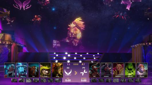 ��DOTA2��TI14 �й�ս�������ľ֣�XG ��������飬Tidebound ����̭