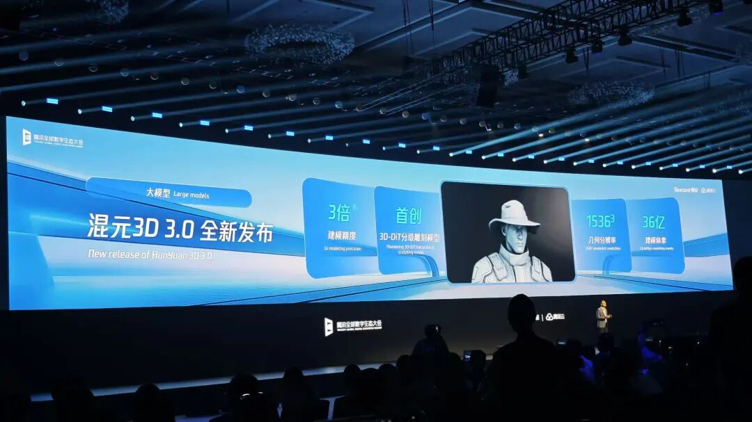 腾讯混元 3D 3.0 AI 模型发布:建模精度提升 3 倍,免费开放使用 腾讯混元 3D 3.0 AI 模型发布:建模精度提升 3 倍,免费开放使用