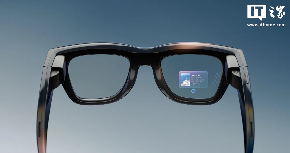 Meta 推出雷朋 Display AI 眼镜:自带显示屏、肌电手环交互,799 美元起 Meta 推出雷朋 Display AI 眼镜:自带显示屏、肌电手环交互,799 美元起