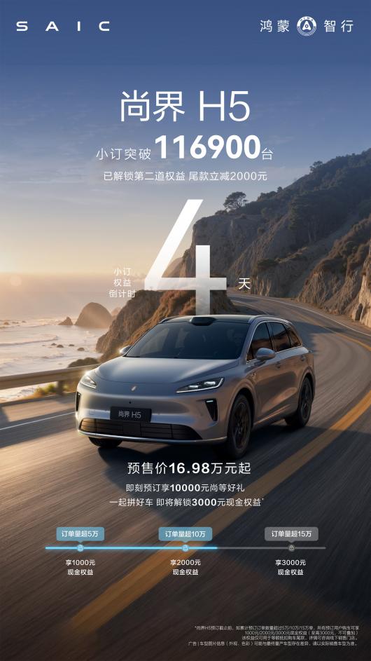 ���������н� H5 С��ͻ�� 11 ��̨��Ԥ�� 16.98 ��Ԫ��9 �� 23 ������