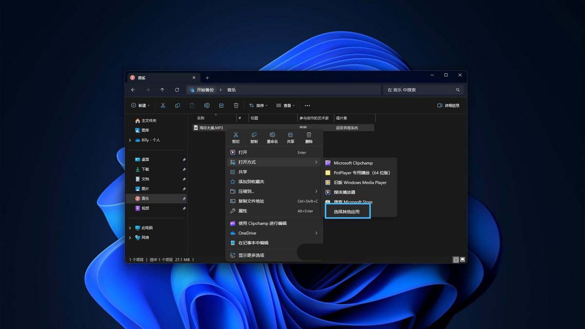 Ĭ��Ӧ����ô����/����/������ָ�����? Win11Ĭ��Ӧ������ָ��