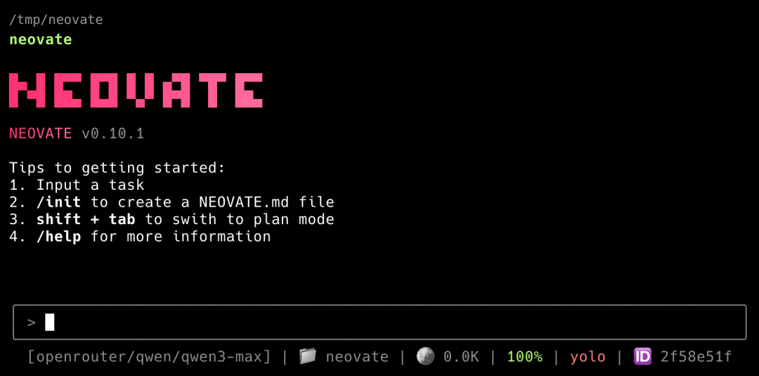 ���ϼ���֧�������鼼������Դ���ܱ������ Neovate Code