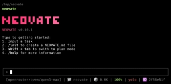 ���ϼ���֧�������鼼������Դ���ܱ������ Neovate Code