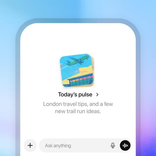 每日为你呈上专属早报:OpenAI 推 ChatGPT Pulse,奥尔特曼最喜欢的 AI 功能 每日为你呈上专属早报:OpenAI 推 ChatGPT Pulse,奥尔特曼最喜欢的 AI 功能