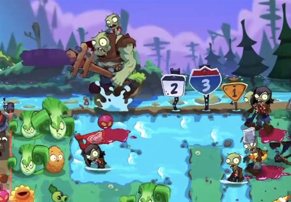 植物大战僵尸3水流机制介绍 植物大战僵尸3水流机制介绍