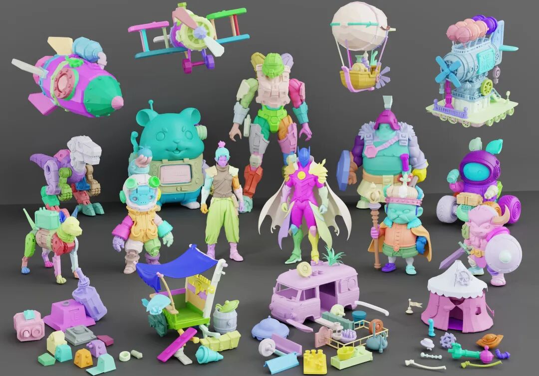 腾讯混元 3D 开源 + 2:瞄准游戏建模、3D 打印 腾讯混元 3D 开源 + 2:瞄准游戏建模、3D 打印