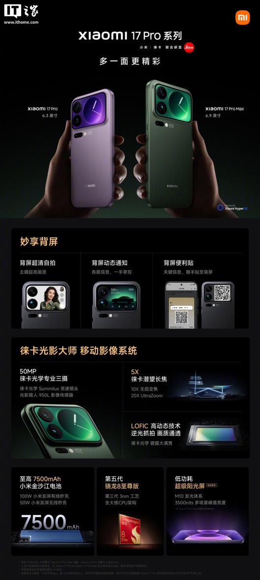 4499 Ԫ��С�� 17 / Pro / Max ϵ���ֻ�����