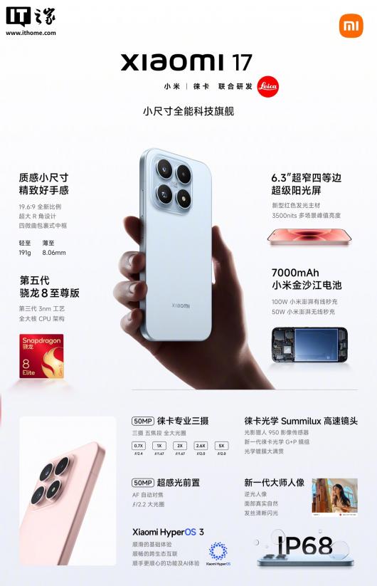 4499 Ԫ��С�� 17 / Pro / Max ϵ���ֻ�����