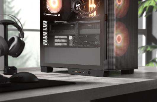 骨伽推出 Airface Flo RGB 中塔机箱:MESH 前板预装双 180mm 风扇 骨伽推出 Airface Flo RGB 中塔机箱:MESH 前板预装双 180mm 风扇