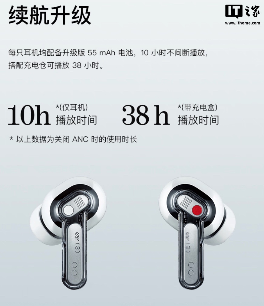 Nothing Ear耳机国行首销:45dB 主动降噪、主打 Super Mic 超级麦克风功能,首发价 1198.8 元 Nothing Ear耳机国行首销:45dB 主动降噪、主打 Super Mic 超级麦克风功能,首发价 1198.8 元