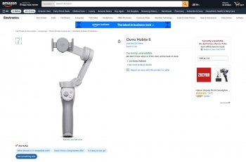 大疆跟拍手机稳定器 Osmo Mobile 8 曝光,售价 149 美元
